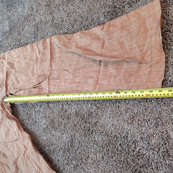 ATHLETA WOMENS CABO LINEN TEXTURED WIDE LEG PANTS πππ - Picture 10 of 15